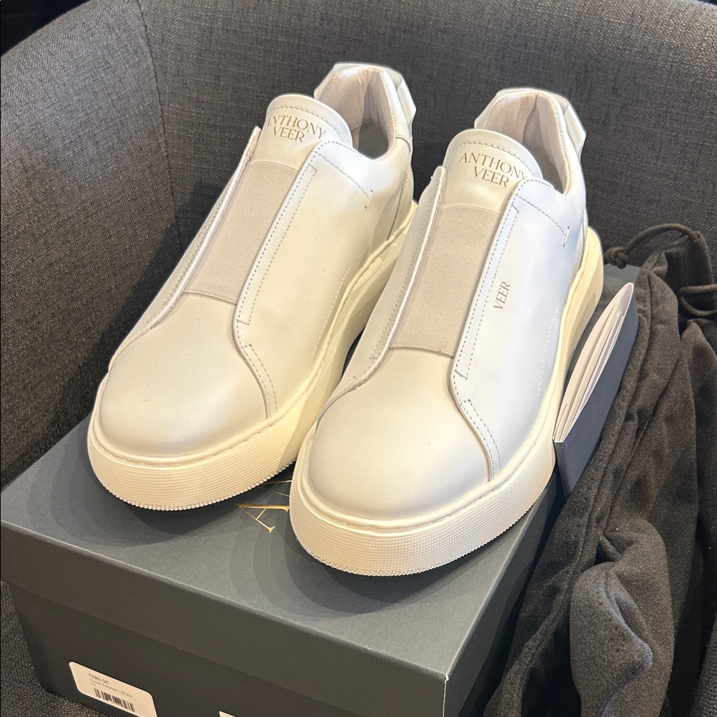 Anthony Veer White Lucas Sneaker Anthony Veer White Lucas Sneaker